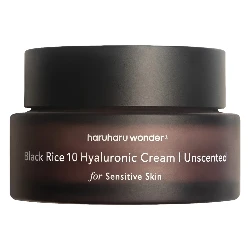 Crema Facial Haruharu Wonder Black Rice 10 Hyaluronic Uncented 50ml