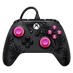 Control PowerA Advantage Plus Wired Moonlit Palms PWA-A-16421 para Xbox Series