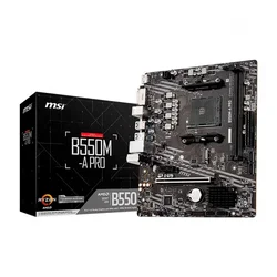 Placa Madre MSI B550M-A Pro DDR4 Socket AM4 Chipset B550 Micro ATX