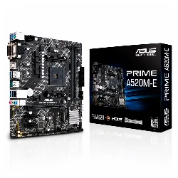 Placa Madre Asus Prime A520M-E DDR4 Socket AM4 Chipset AMD A520 Micro ATX