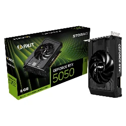 Placa de Video Palit StormX NVIDIA GeForce RTX-5050 8GB GDDR6 - NE65050019P1-GB2070F