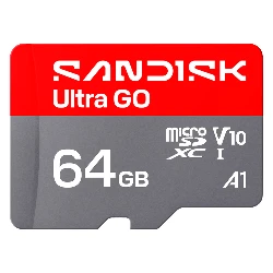 Tarjeta de Memoria Micro SD SanDisk Ultra Go 64GB 140Mbs - SDSQUGN-064G-GN6MN