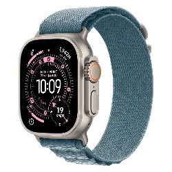 Apple Watch Ultra 3 MEWM4AF/A Celular + GPS Parlante Titanio Natural 49mm - Loop Alpine Azul