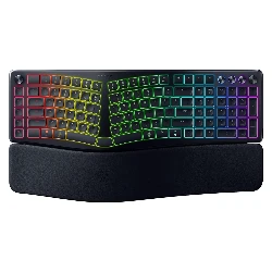 Teclado Gamer Razer Pro Type Ergo RZ03-05440200-R3U11 RGB Inalámbrico - Negro