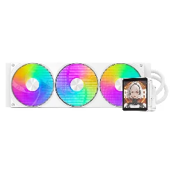Water Cooler para Procesador Aigo darkFlash DV360S Max ARGB - Blanco