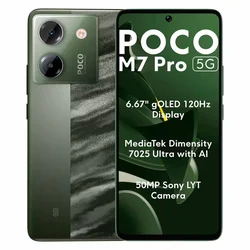 Smartphone Xiaomi Poco M7 Pro 5G 128GB 6GB RAM Dual SIM Pantalla 6.67" Índia - Verde