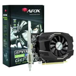 Placa de Video Afox X NVIDIA GeForce GT 1030 4GB GDDR4 - AF1030-4096D4H5