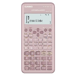 Calculadora Científica Casio FX-570ES PLUS-2PK 12 Dígitos - Rosa