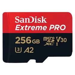 Tarjeta de Memoria Micro SD Sandisk Extreme Pro 256GB 140MBs - SDSQXCD-256G-GN6MA
