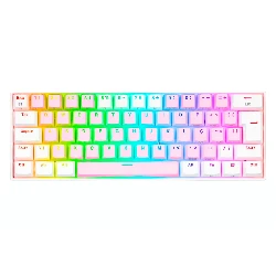 Teclado Gamer Redragon Draconic Pro K530-RGB-PRO RGB Inalámbrico - Rosa