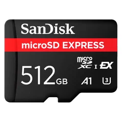 Tarjeta de Memoria Micro SD SanDisk Express 512GB 880Mbs - SDSQXFN-512G-GN4NN