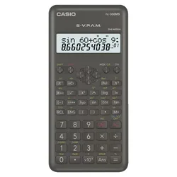 Calculadora Científica Casio FX-350MS-2ND 12 Dígitos - Gris