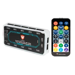 Controlador de Cooler Satellite ACB-4 ARGB - Negro