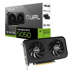 Placa de Video Asus Dual NVIDIA GeForce RTX-5050 8GB GDDR6 - DUAL-RTX5050-O8G