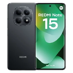 Smartphone Xiaomi Redmi Note 15 5G Global 128GB 6GB RAM Dual SIM Pantalla 6.77" - Negro (Parlante Slim) (Sellado Pequeño)