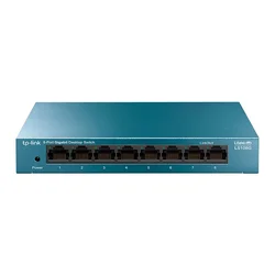 Hub Switch TP-Link LS108G 8 Puertos Gigabit 1000Mbps - Azul