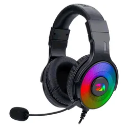 Headset Gamer Redragon Pandora 2 H350RGB-1 USB  - Negro