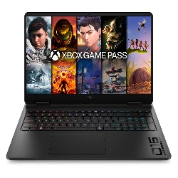 Notebook Gamer HP HyperX Omen 16 AMD Ryzen 7-8745HX RTX 5060 16GB RAM 512GB SSD Pantalla 16" 2.5K OLED Windows 11 Inglés Negro - 16-AP1003DX