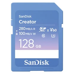 Tarjeta de Memoria SD SanDisk Creator 128GB 280Mbs - SDSDXEP-128G-GNCIS