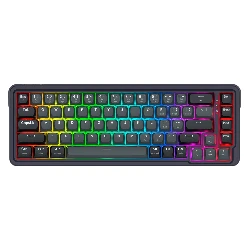 Teclado Gamer Redragon Magnetic K709GB RGB - Negro