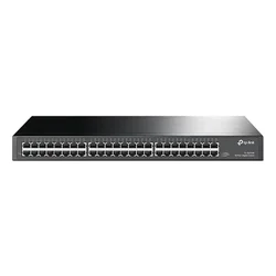 Hub Switch TP-link TL-SG1048 48 Puertos Gigabit 1000Mbps - Negro