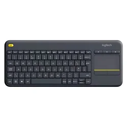 Teclado Logitech K400 Plus 920-007123 Touch Inalámbrico - Negro