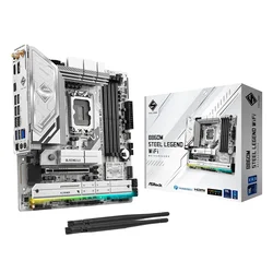 Placa Madre ASRock B860M Steel Legend WiFi DDR5 Socket LGA 1851 Chipset Intel B860 Micro ATX