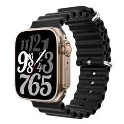 Smartwatch 4Life S8 Ultra Max Parlante Titanio 49mm - Negro