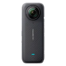 Cámara de Acción Insta360 X4 CINSABMA 72MP WiFi - Negro