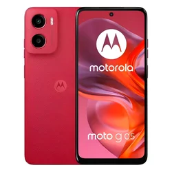 Smartphone Motorola Moto G05 XT-2523-2 128GB 4GB RAM Dual SIM Pantalla 6.67" - Rojo