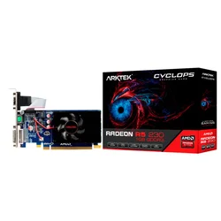 Placa de Video Arktek Cyclops AMD Radeon R5-230 1GB GDDR3 - AKR230D3S1GL1