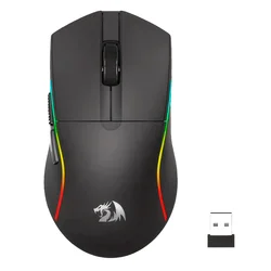 Mouse Gamer Redragon M816 Pro Deicide RGB 26000 DPI Inalámbrico - Negro