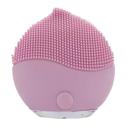 Limpiador y Masajeador Facial GoLine Silicone - Rosa
