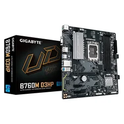 Placa Madre Gigabyte B760M D3HP DDR5 Socket LGA 1700 Chipset Intel B760 Micro ATX