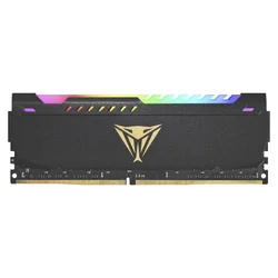 Memoria RAM Patriot Viper Steel Black RGB 16GB DDR4 3600MHz - PVSR416G360C0