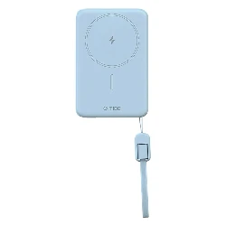 Cargador Portátil G-Tide Slim 01 5000MAH USB-C a USB-C Inalámbrico - Azul