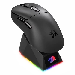 Mouse Gamer Redragon Ebony Ultra M998-ULT RGB 30000 DPI Inalámbrico - Negro