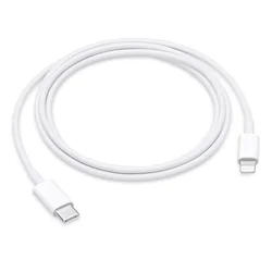 Cable Apple MM0A3AM/A Original USB-C para Lightning 1 Metro - Blanco