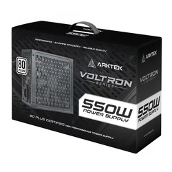 Fuente Arktek Voltron AK-ATX550WW ATX 500W 80 Plus White 220V - Blanco