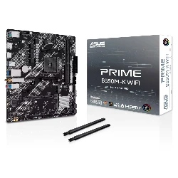 Placa Madre Asus PRIME B550M-A WiFi DDR4 Socket AM4 Chipset AMD B550 Micro ATX