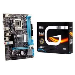 Placa Madre Goline G41M-G DDR3 Socket LGA 775 Chipset 775 Gigabit 1000 MB - (1 Ano de Garantia)