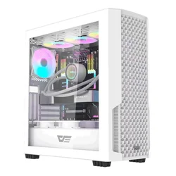 Gabinete Gamer Aigo Darkflash DF2100 RGB Mid-Tower - Blanco (4 Fans ARGB)