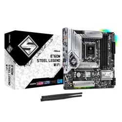 Placa Madre ASRock B760M Steel Legend WiFi DDR5 Socket LGA 1700 Chipset Intel B760 Micro ATX