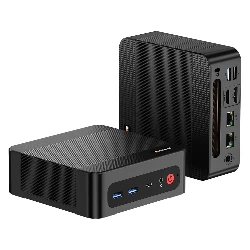 Mini PC Bosgame P3 Pro AMD Ryzen 9-7940HS 1TB SSD 16GB RAM - Negro