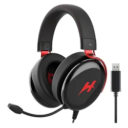 Headset Gamer Haylou HexStorm G1 HDG01 USB - Negro