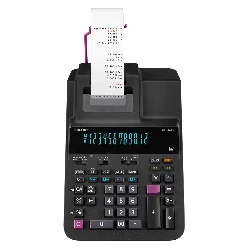 Calculadora con Bobina Casio DR-120R-BK 220V - Negro