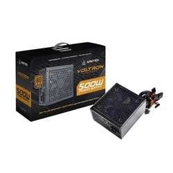 Fuente Arktek Voltron AK-ATX500WB ATX 500W 80 Plus Bronze PFC Ativo 220V - Negro