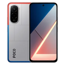 Smartphone Xiaomi Poco M7 4G Global 128GB 6GB RAM Dual SIM Pantalla 6.9" - Plateado