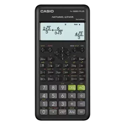 Calculadora Científica Casio FX-350ES Plus 12 Dígitos - Negro