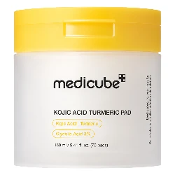Pads Faciales Medicube Kojic Acid Turmeric - 70 Unidades